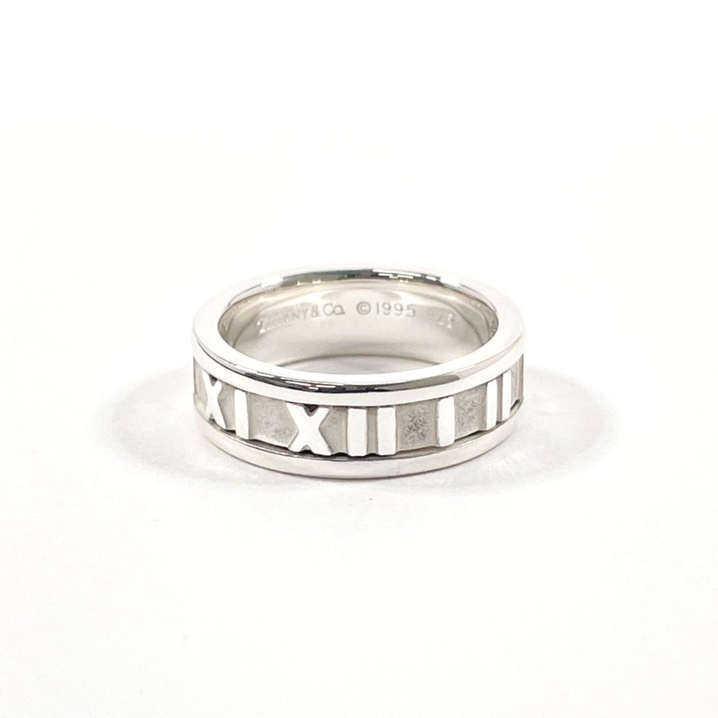 Size 10 Tiffany & Co. Ring Atlas Silver 925 Accessory Newly refinished - แหวนทั่วไป - เงินแท้ สีเงิน