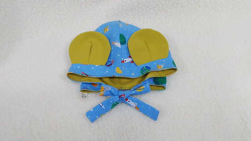 Bear ear cap / beanie / baby hat / Pinkoi exclusive new products for sale - หมวกเด็ก - ผ้าฝ้าย/ผ้าลินิน หลากหลายสี