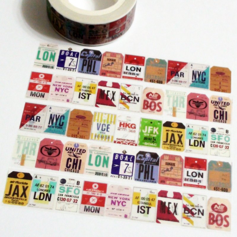 Masking Tape Around The World - Washi Tape - Paper 