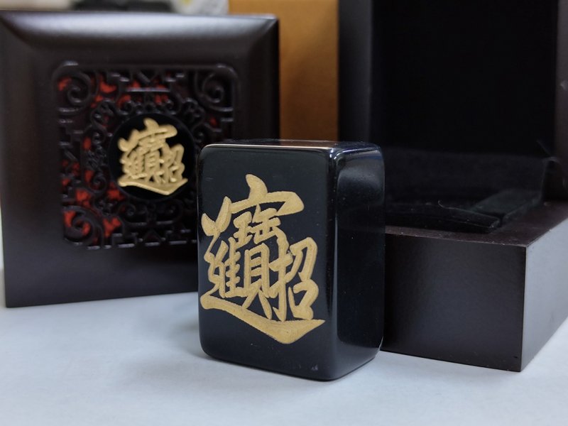 財富黑金大麻雀 招財進寶 黃金萬兩 日進斗金 - 擺飾/家飾品 - 壓克力 