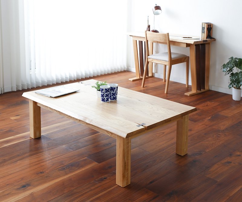 旭川家具 よしの工芸 森の詩 フロアーテーブル 楔 - 机・テーブル - 木製 