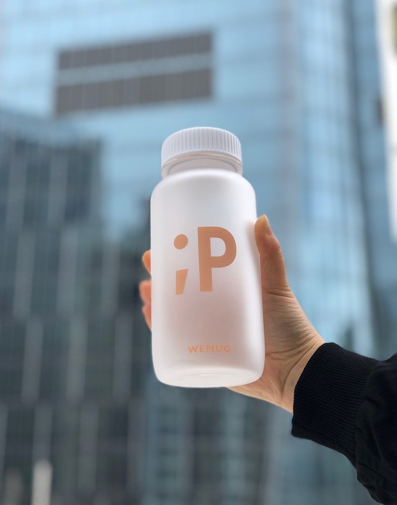 Lifestyle, Light, Lid Safe, BPA Free Water Bottle - Frosty Clear Emoji :P  - Pitchers - Plastic Transparent