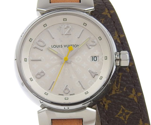 日本直送】ルイ・ヴィトン LOUIS VUITTON タンブール 腕時計 Q1313