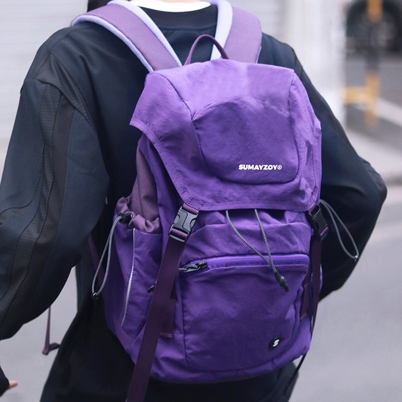 シティパークシリーズ アウトドア キャンプ ワークスタイル 機能的軽量バックパック ベリージャムパープル - リュック・バックパック - ナイロン 