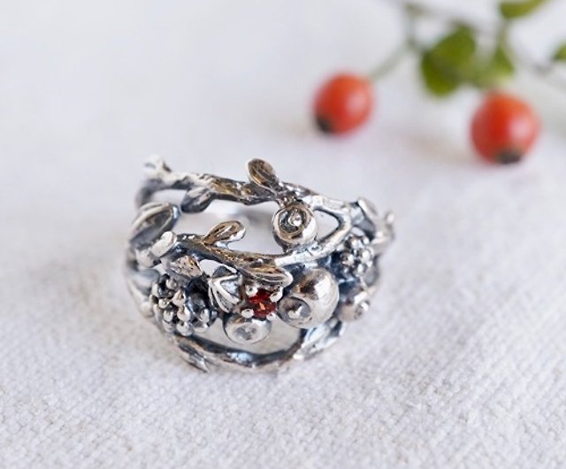 Berry bunch ring [R108SV] - Shop ateliersimo General Rings - Pinkoi