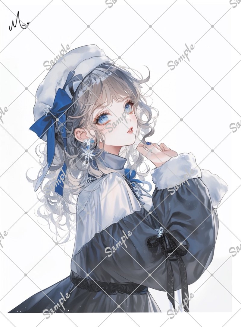 オリジナル人物ステッカー - 貼紙 - 紙 