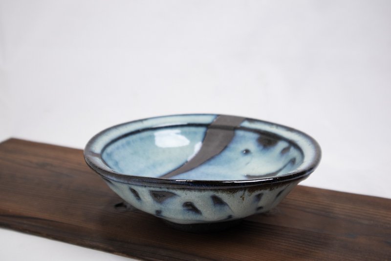 Aohai series 2023 middle size Bowl - Bowls - Pottery Blue