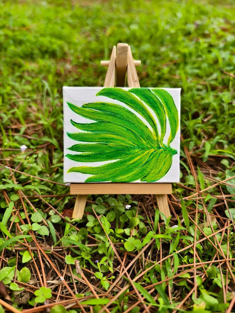 迷你掛畫/無框畫/裝飾畫/壓克力水彩畫 - 海報/掛畫 - 棉．麻 