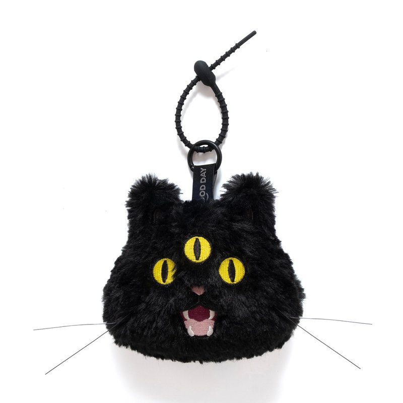 【GOOD DAY】Catarot: The Devil Doll Key Chain - Black (AA543) - ที่ห้อยกุญแจ - เส้นใยสังเคราะห์ สีดำ