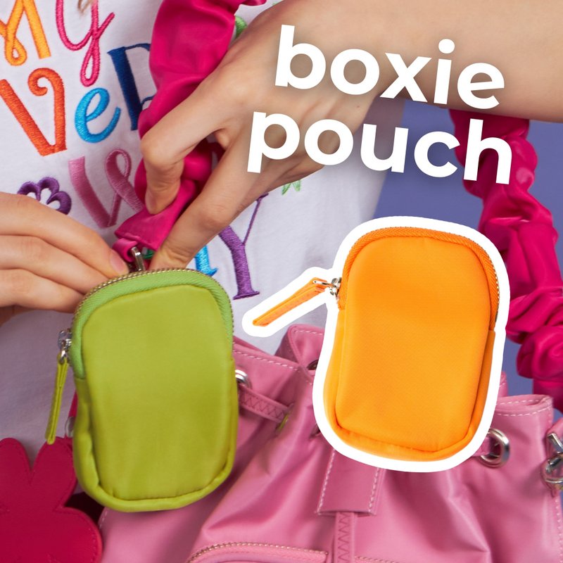 Boxie Pouch | My Very Own Way - Handbags & Totes - Nylon Multicolor