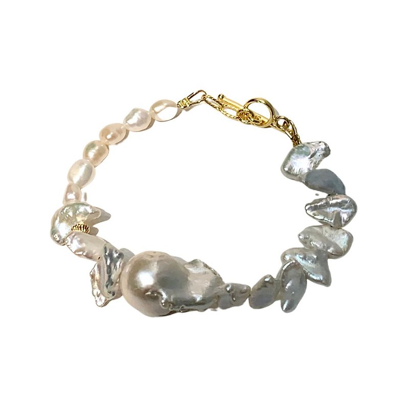 Sea Salt Pearl Bracelet - Bracelets - Pearl 