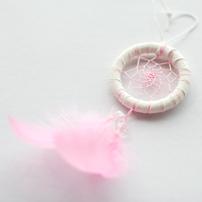 Dreamcatcher DIY Material Pack-Mini Version-Pink (Macaron) - อื่นๆ - วัสดุอื่นๆ สึชมพู