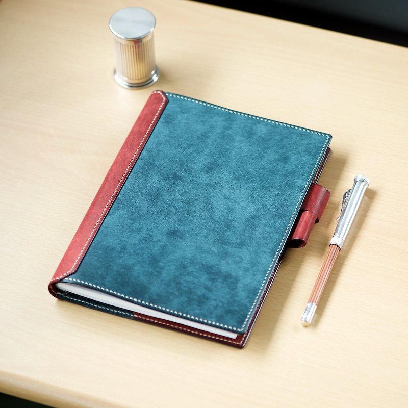 A5 size notebook cover color order - สมุดบันทึก/สมุดปฏิทิน - หนังแท้ หลากหลายสี
