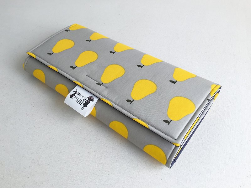 Outing portable diaper pad - yellow pear - Bedding - Cotton & Hemp 