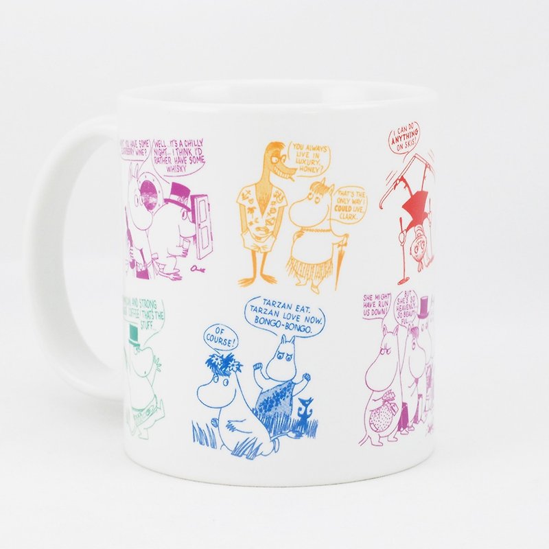 Authorized by Moomin-Mug [Whispering] - Mugs - Porcelain Multicolor