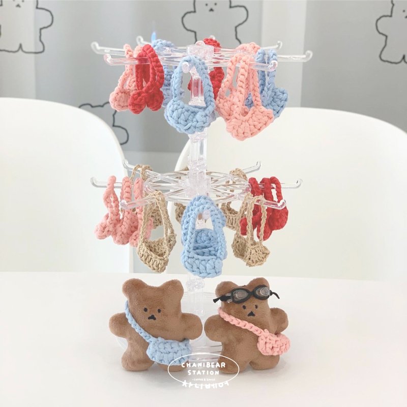 toy cloud bag (hand-made) - ตุ๊กตา - พลาสติก สึชมพู