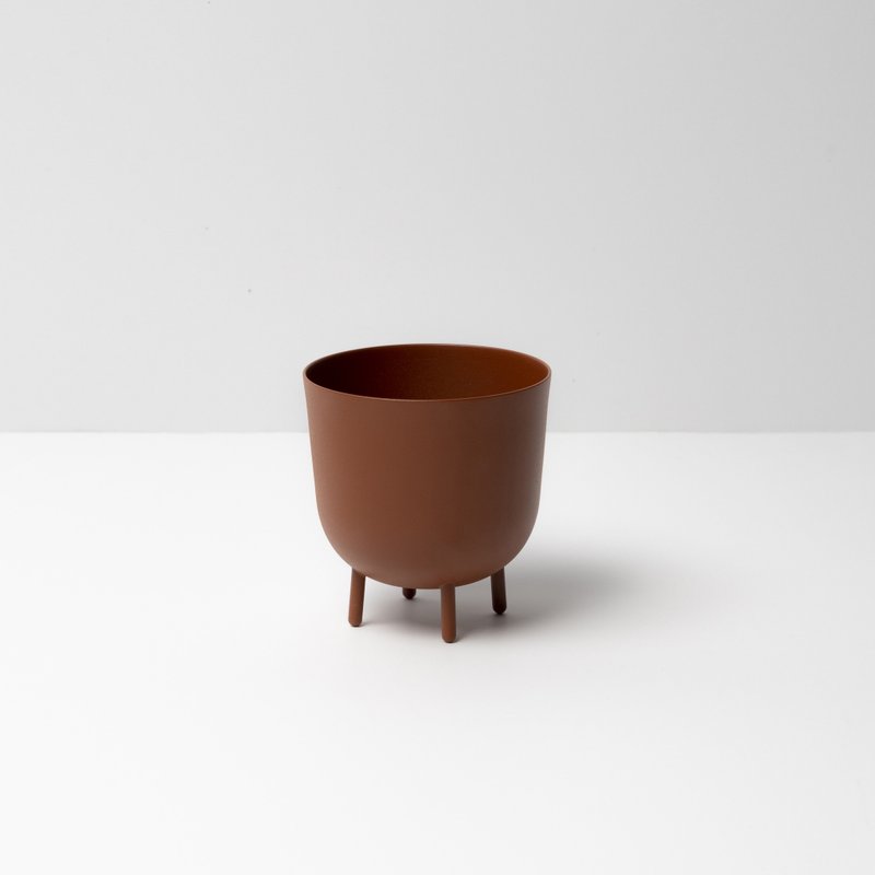 Pin Bowl 金屬製 置物皿 (高) 赤土色 - 擺飾/家飾品 - 其他金屬 紅色