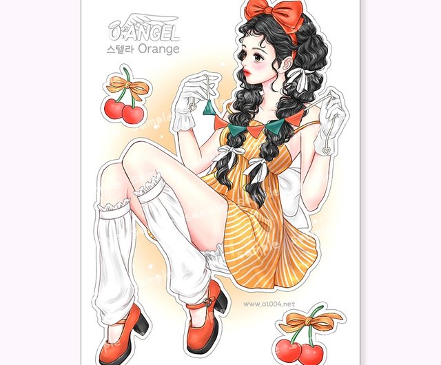 在庫わずか】o1004 ステッカー 22