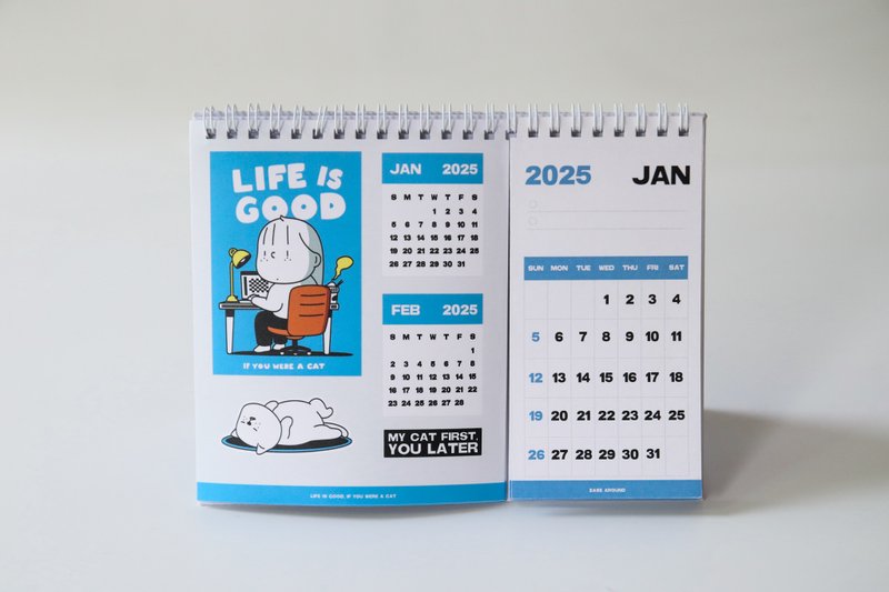 CALENDAR 2025 - 日曆/月曆/年曆 - 紙 多色