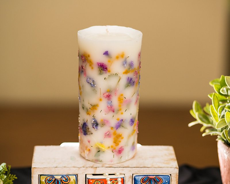 日本の花の香りキャンドル - 大（合計4モデル） - キャンドル・燭台 - その他の素材 