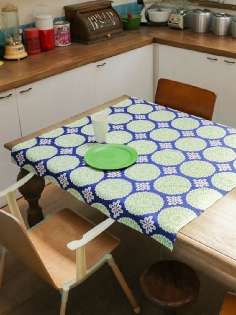 Pre-order full version of the geometric tablecloth / cloth - ผ้ารองโต๊ะ/ของตกแต่ง - ผ้าฝ้าย/ผ้าลินิน หลากหลายสี