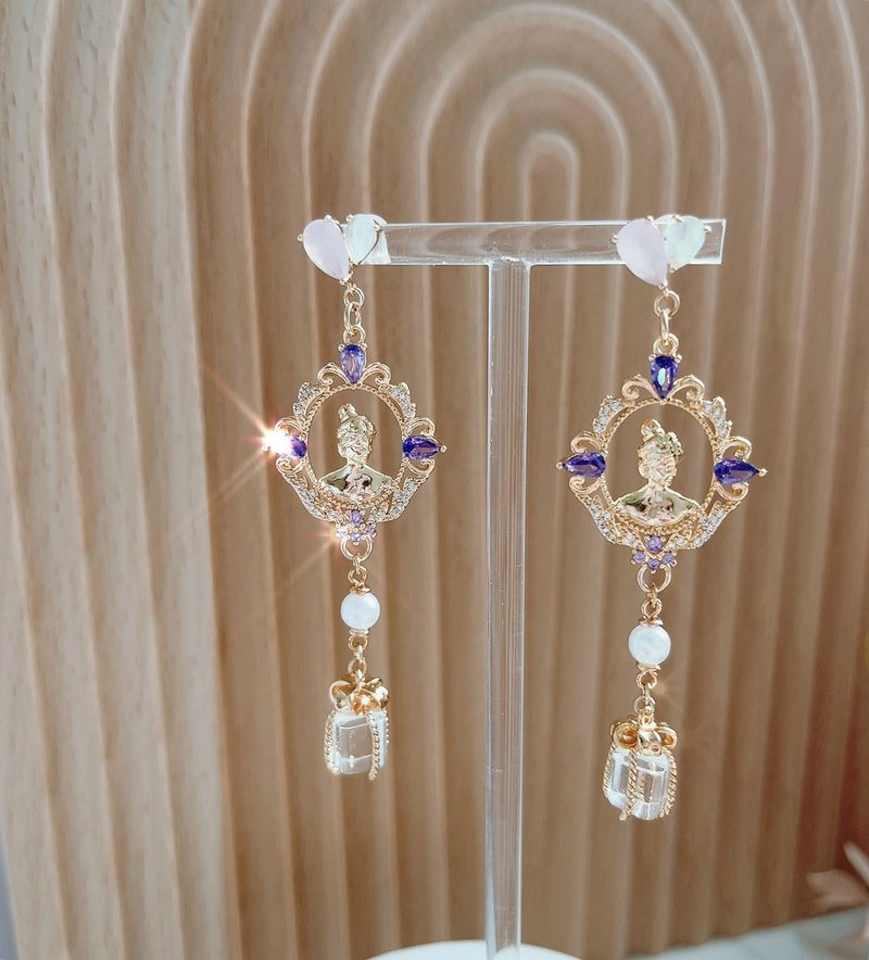 Wonder garden Lady Jenny II - Earrings & Clip-ons - Rose Gold 