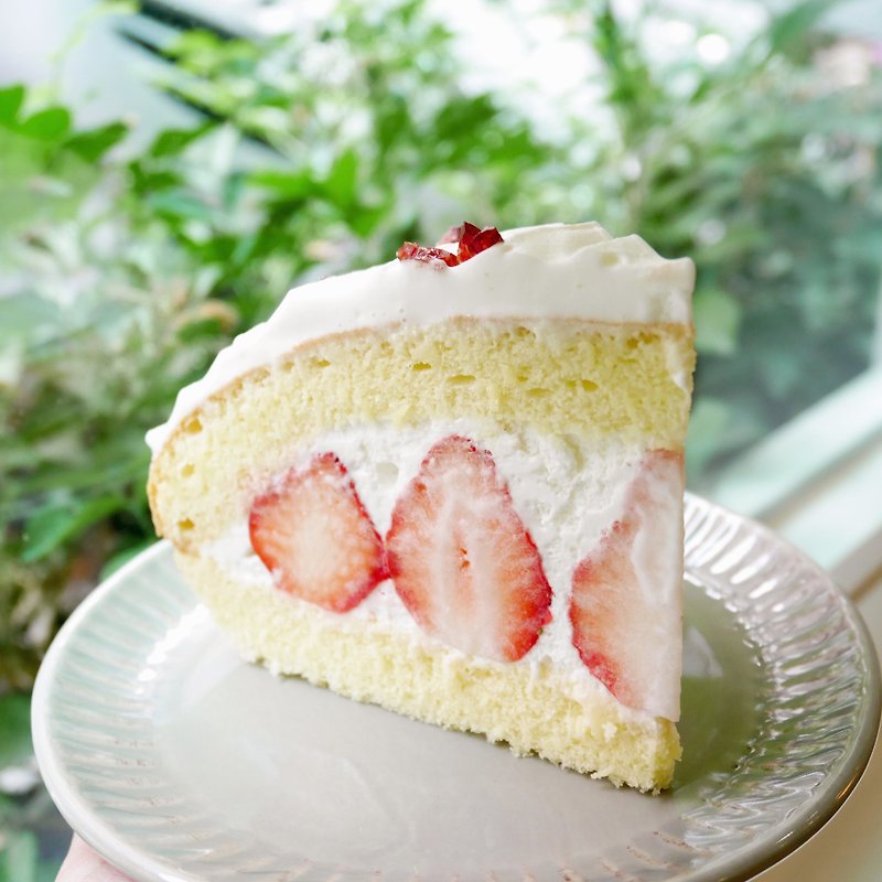 Strawberry Boston - Cake & Desserts - Fresh Ingredients Red