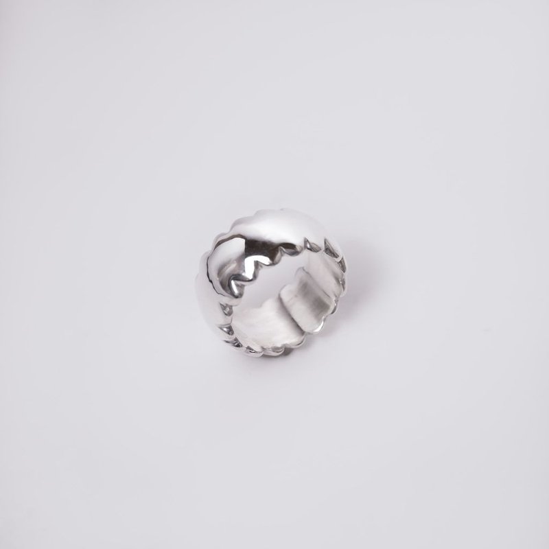 古典花瓣 | Classical lace ring - 戒指 - 純銀 