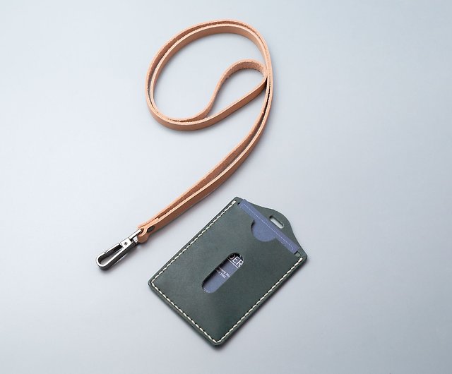 Real Leather ID Badge Holder DIY Kit