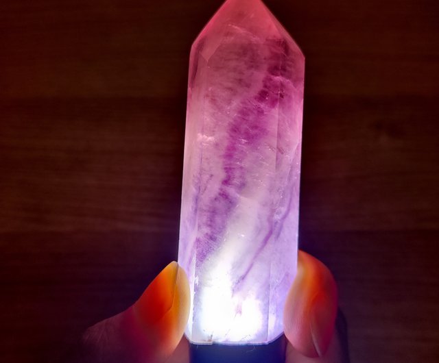 Lavender Fluorite offers Pillar