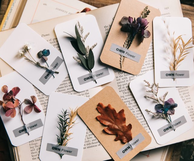 Dry Flower Bookmark 