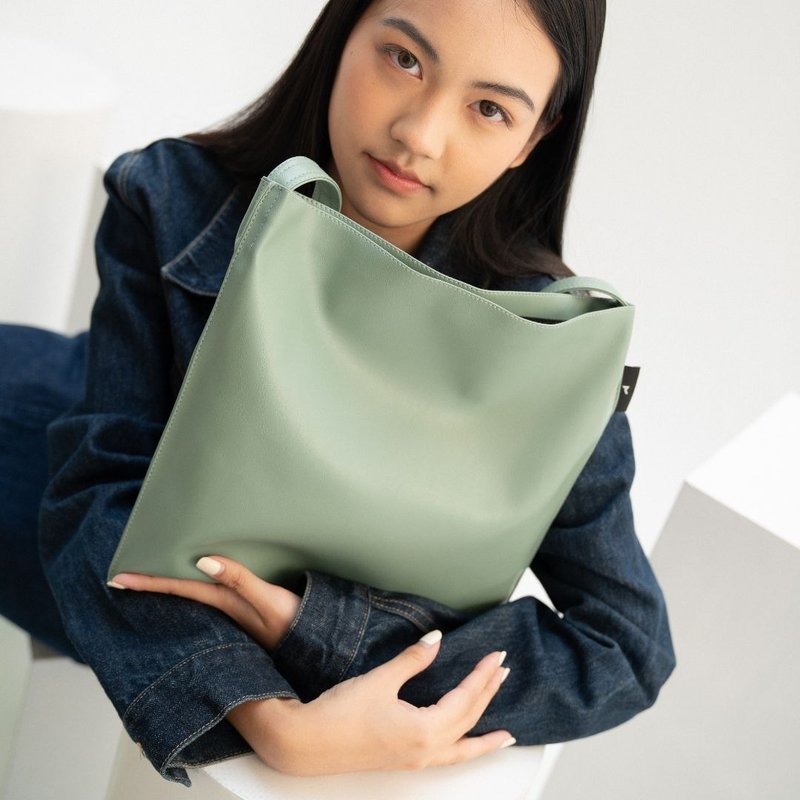 HOBO MEDIUM - JADE / RUST BRAND - อื่นๆ - หนังเทียม สีเขียว