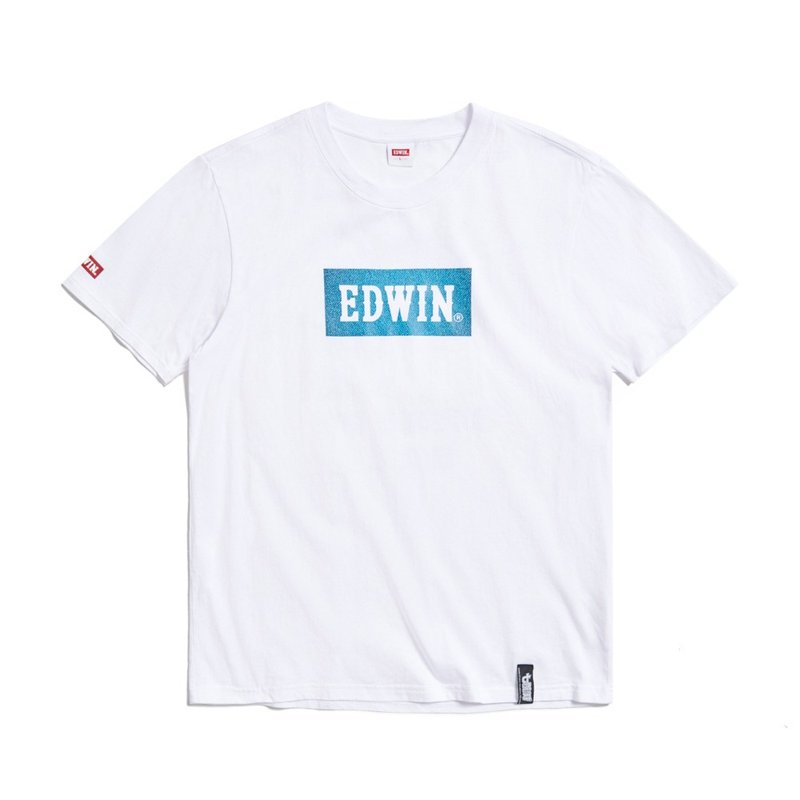 EDWIN 男款 七龍珠 神龍悟空短袖T恤(白色) #上衣 - 男 T 恤 - 棉．麻 白色