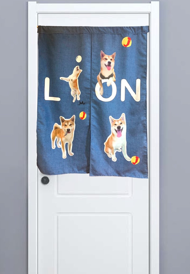 Customized door curtain-you give the picture, I arrange the picture - Doorway Curtains & Door Signs - Polyester Multicolor