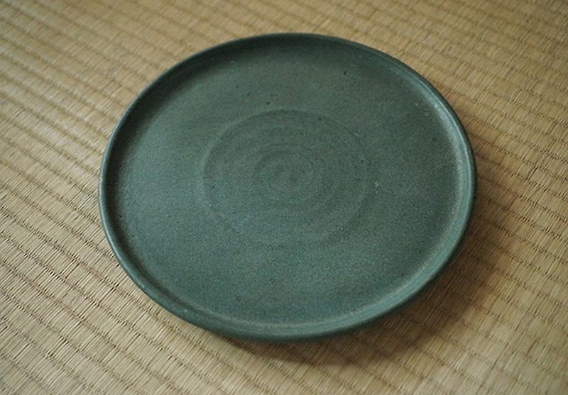 Kei Sato Green Glazed 8-inch Petri Plate