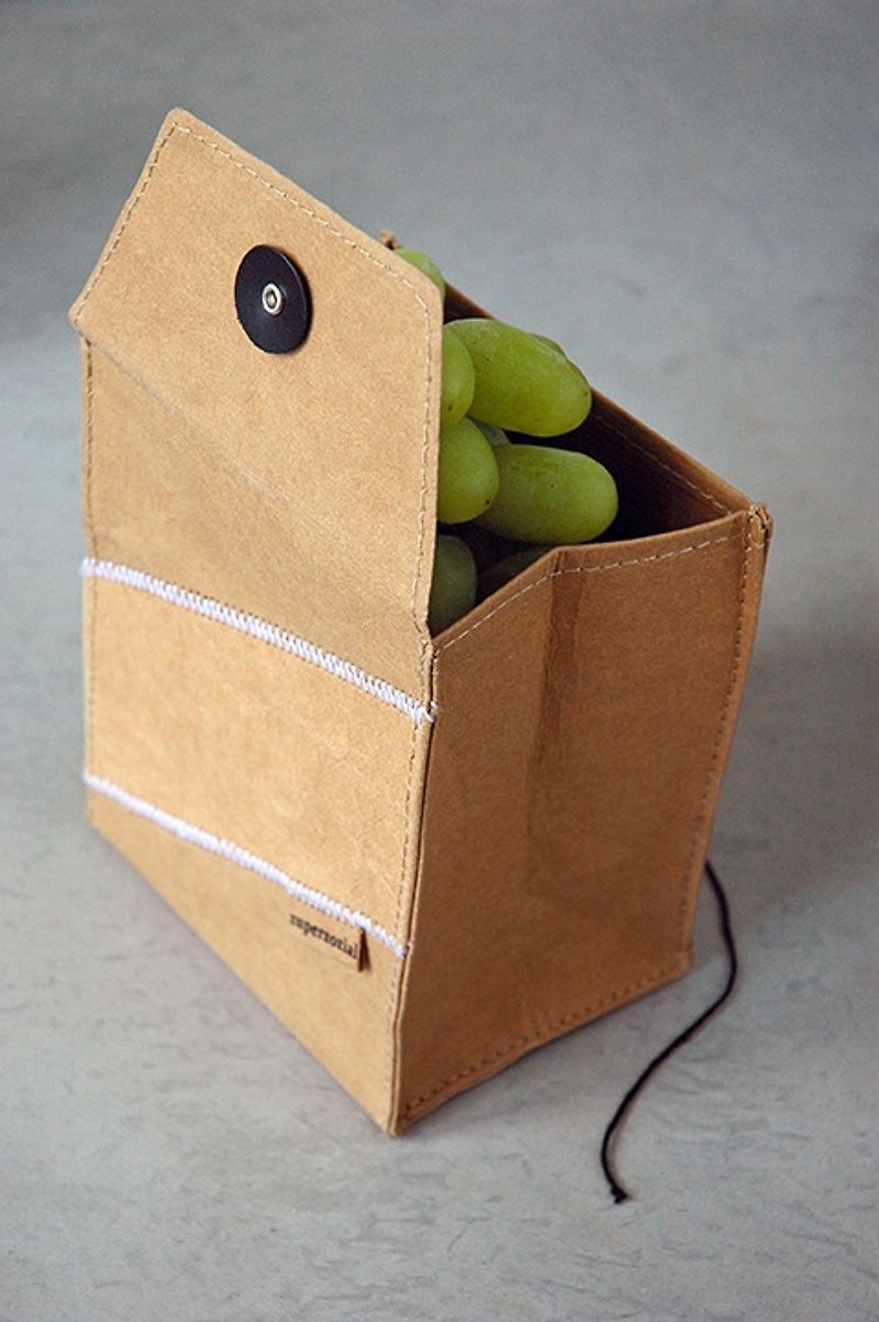 環保食物餐袋 S/啡色 - 居家收納/收納盒/收納用品 - 其他材質 
