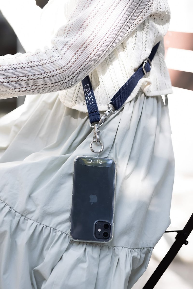 【RITE】バックルストラップスペーサーセット ギフト小物3色 携帯ストラップ - ストラップ・チェーン - その他の素材 