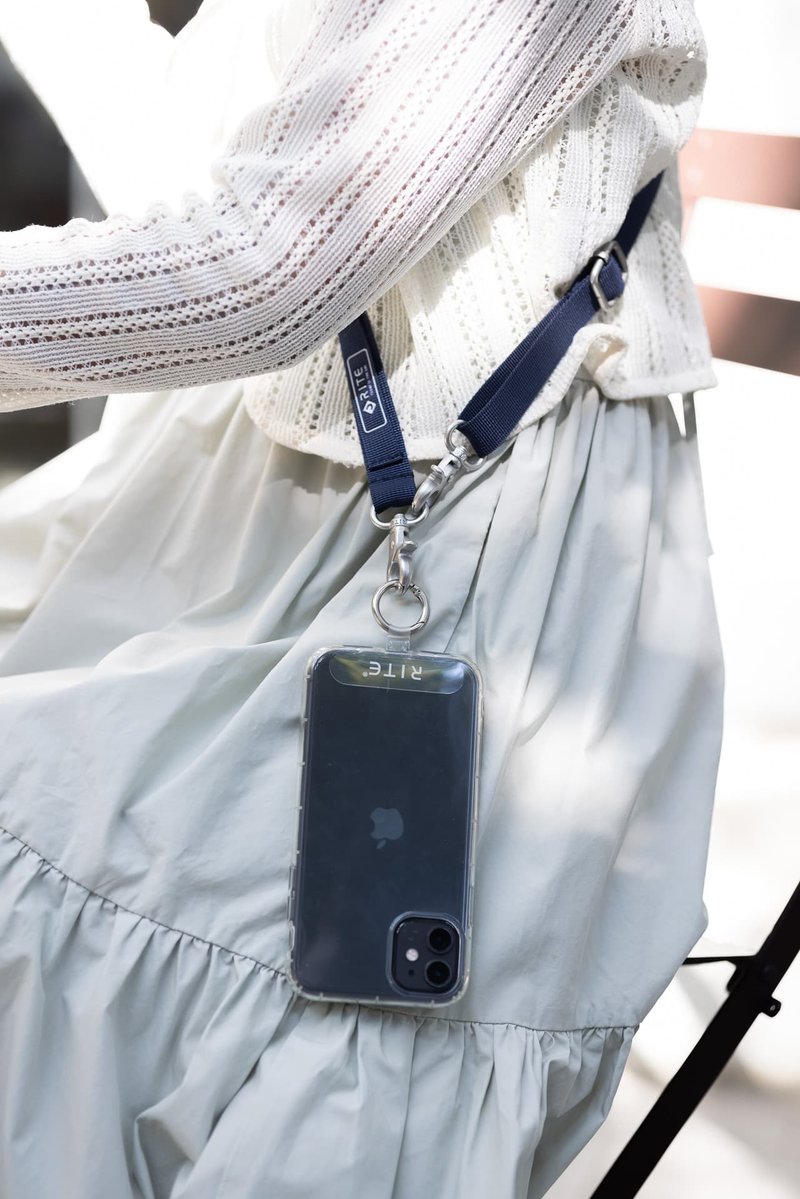 【RITE】Buckle strap spacer set, three colors of gift small items mobile phone strap - Lanyards & Straps - Other Materials 