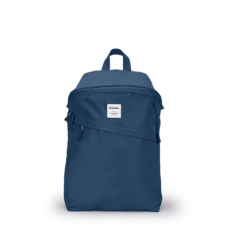 hellolulu FINLEY Leisure Backpack-Smoke Blue - กระเป๋าเป้สะพายหลัง - เส้นใยสังเคราะห์ สีน้ำเงิน