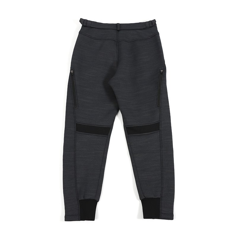 WEAVISM Multi-pocket Space Cotton Pants-Black