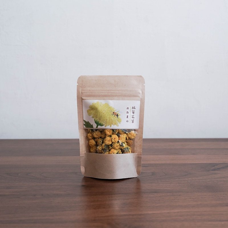 【小農選禮】友善杭菊花茶│小農作物/養生花茶/無毒花茶/菊花茶 - 茶葉/茶包/水果茶 - 新鮮食材 黃色