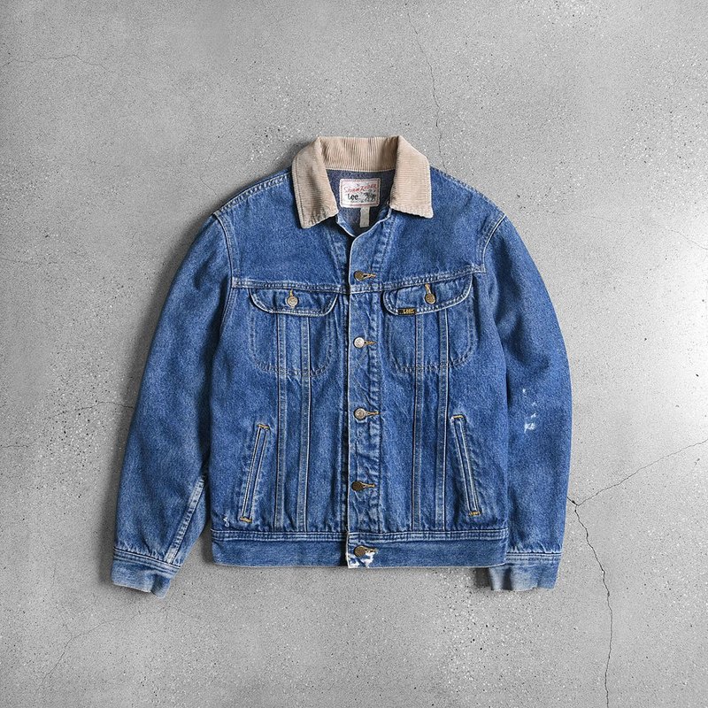 Vintage Storm Rider Denim Coat - Women's Casual & Functional Jackets - Cotton & Hemp Blue