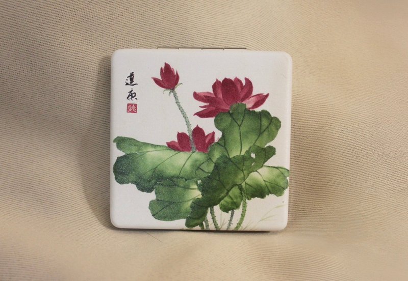 Kindness Fan Art 荷花皮革化妝鏡 - 其他 - 其他材質 
