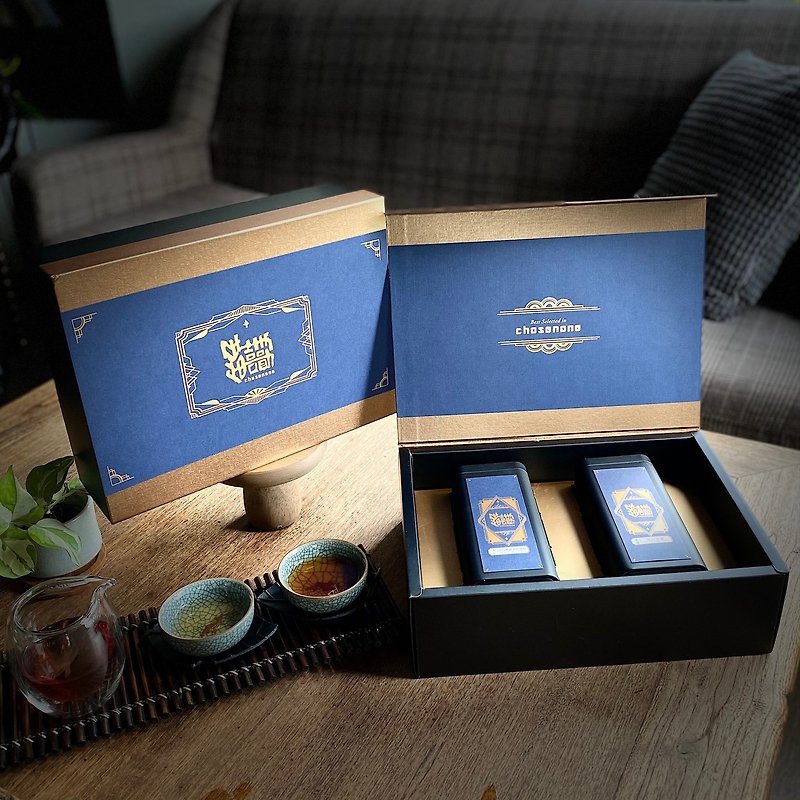 Worry-free Classic Tea Gift Box B-Alpine Oolong Tea + Sun Moon Lake Red Jade Black Tea