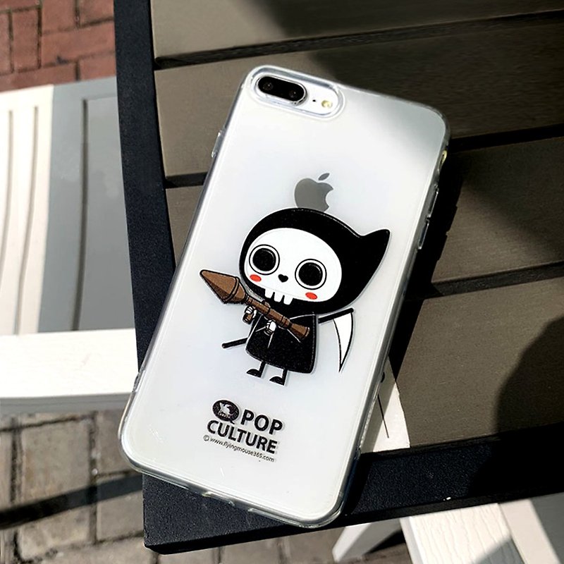 iPhone 8/7 Plus Flying Mouse Grimm Death Cartoon Protective Case