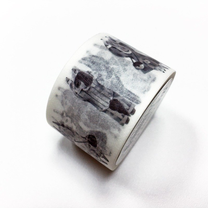 mt Masking Tape．mt Design Contest【Animal Seal (MT01K901)】Limited Edition - มาสกิ้งเทป - กระดาษ สีดำ