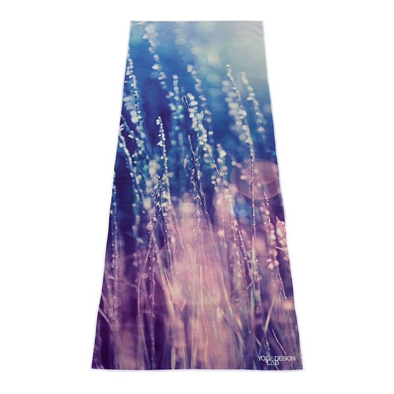 【Yoga Design Lab】Yoga Mat Towel瑜珈舖巾 - Serenity(濕止滑) - 運動配件 - 其他材質 藍色