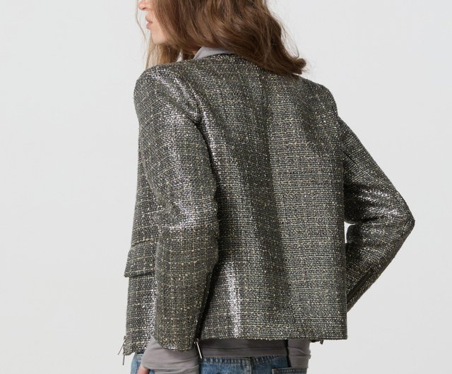 【カジュアル♪】CHANEL 25C LOOK42 ジャケット org.jpg