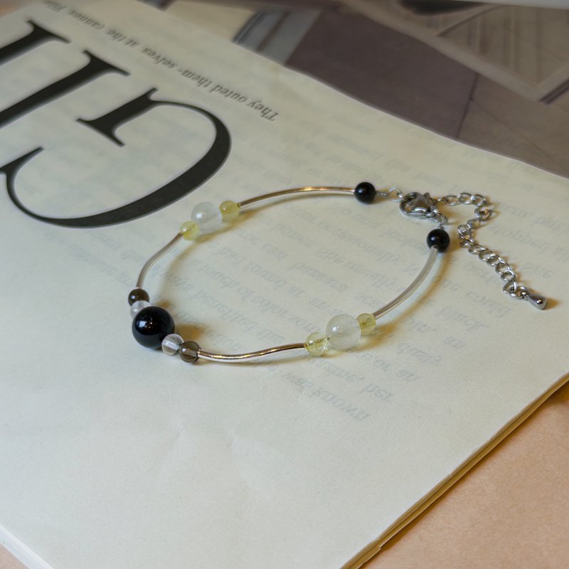 鎧耀之境 防小人×轉運貴人×穩場清氣能量 - 手鍊/手環 - 水晶 