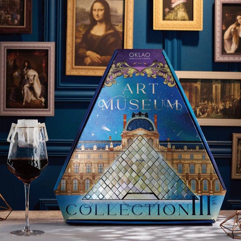 【歐客佬】限宅配  大藝術家Vol. lll 精品掛耳 禮盒 - 咖啡/咖啡豆 - 新鮮食材 藍色